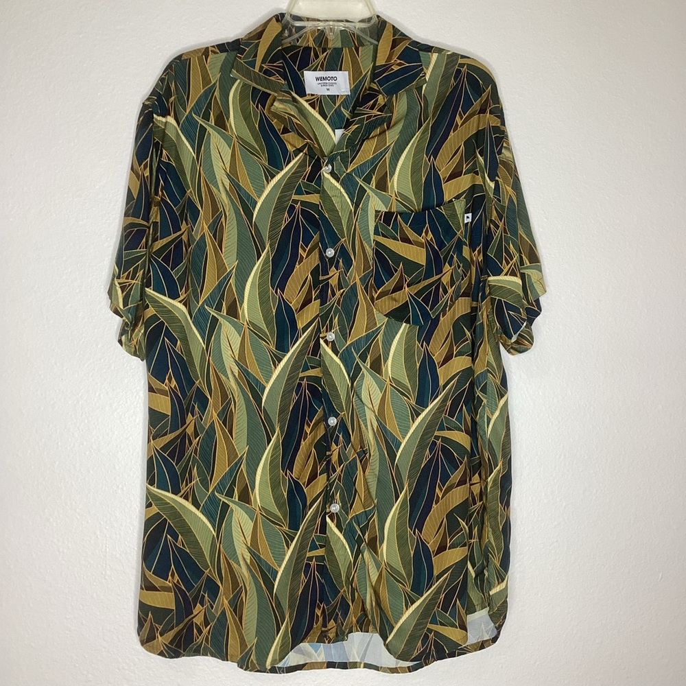 Wemoto NEW Vernon Camp Shirt NWT Med